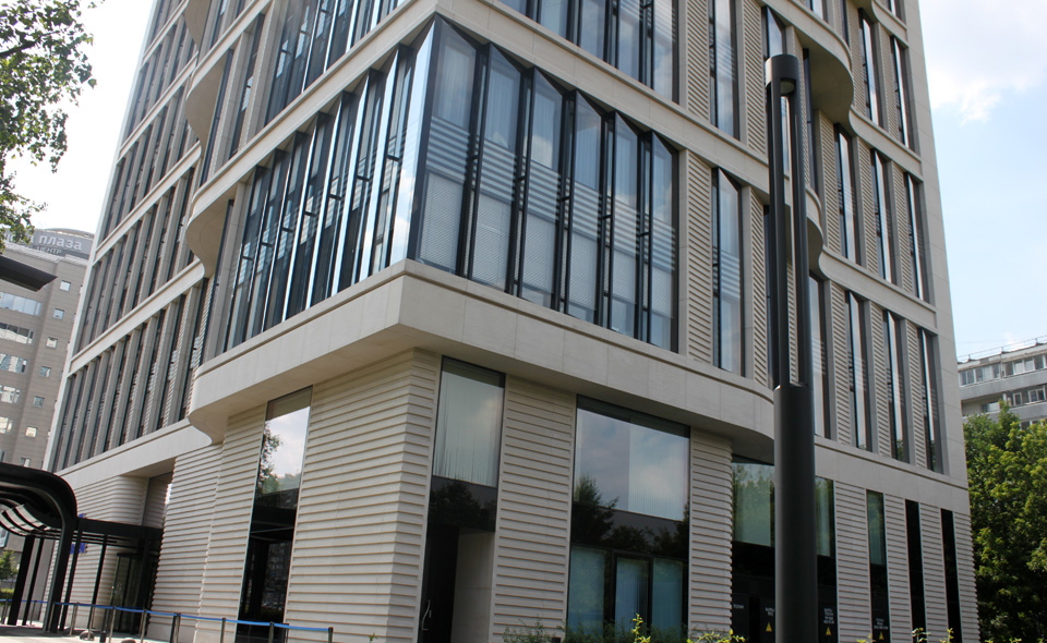 novatek天然气公司总部办公大楼|溪石集团官方网站:石材与装饰一体化